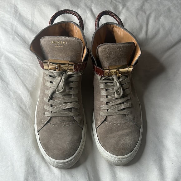 Buscemi Crocodile high top sneakers - Picture 2 of 5